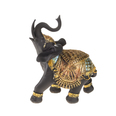 Декоративна фигурка - черен слон